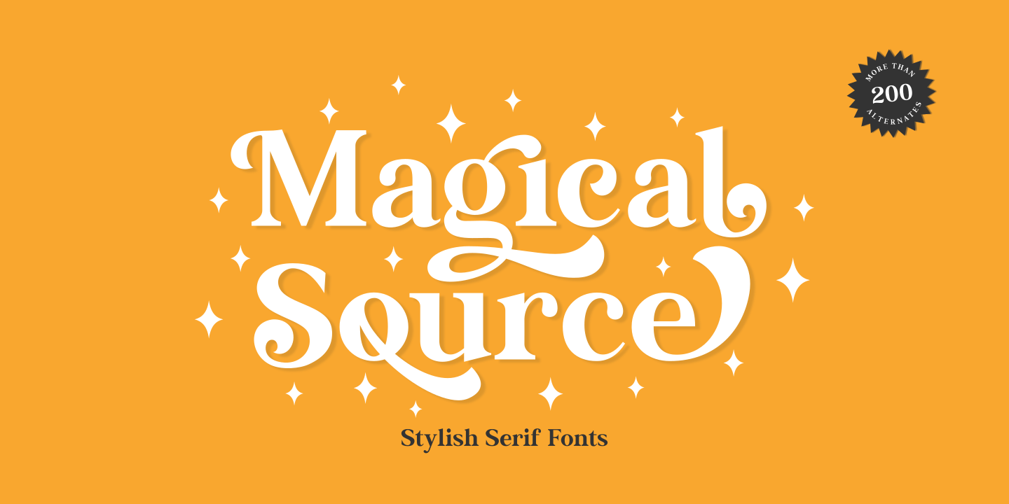 Magical Source Font